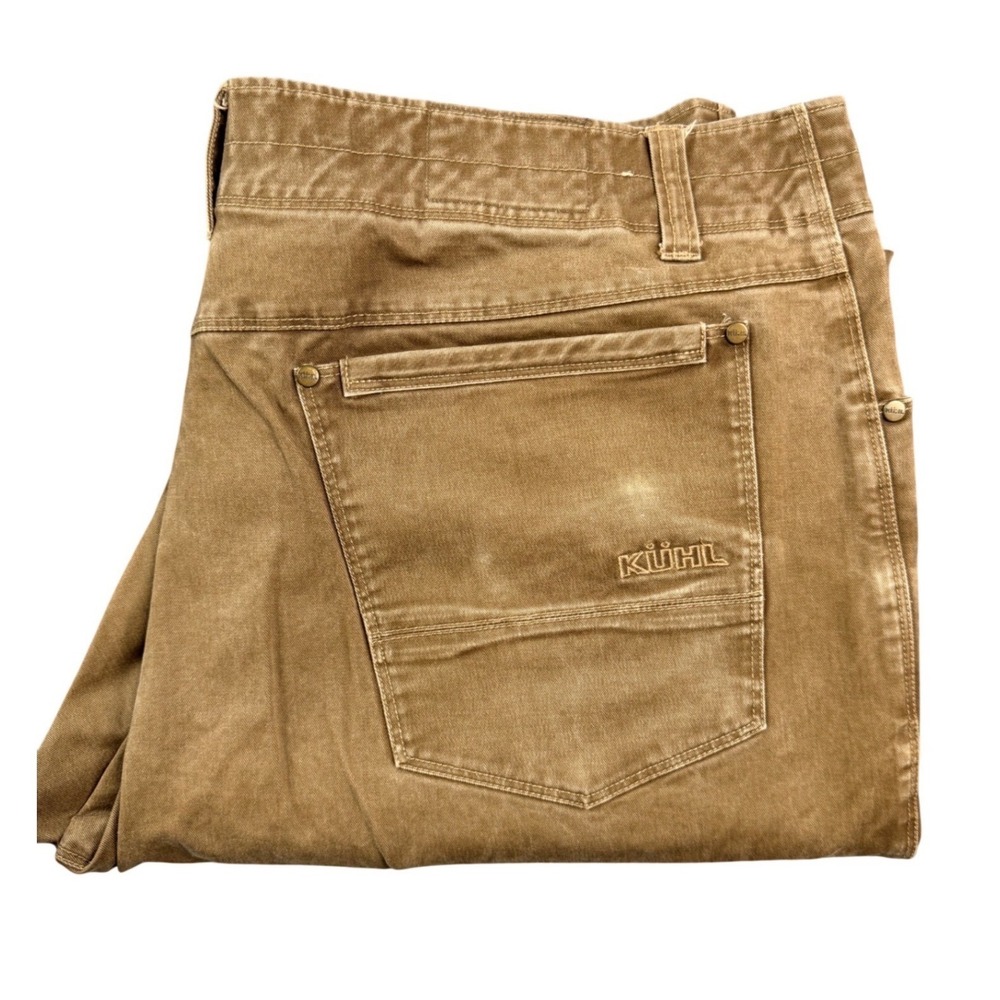 Kuhl Crag Series Pants Mens 40x32 Brown Hiking Outdoor Utility Straight Leg